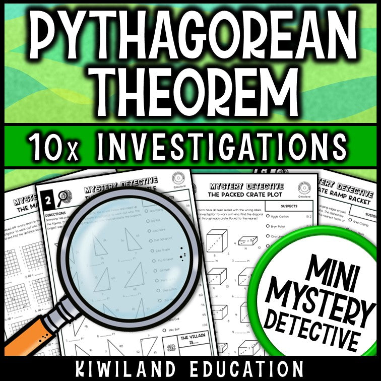 Pythagorean theorem distance between two points coordinate plane activity