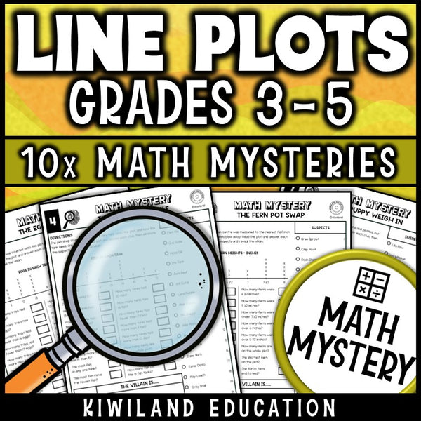 Reading line plots and dot plots worksheets for 3rd grade math centers and early finishers