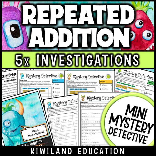 Repeated addition arrays and equal groups worksheets 2nd 3rd grade