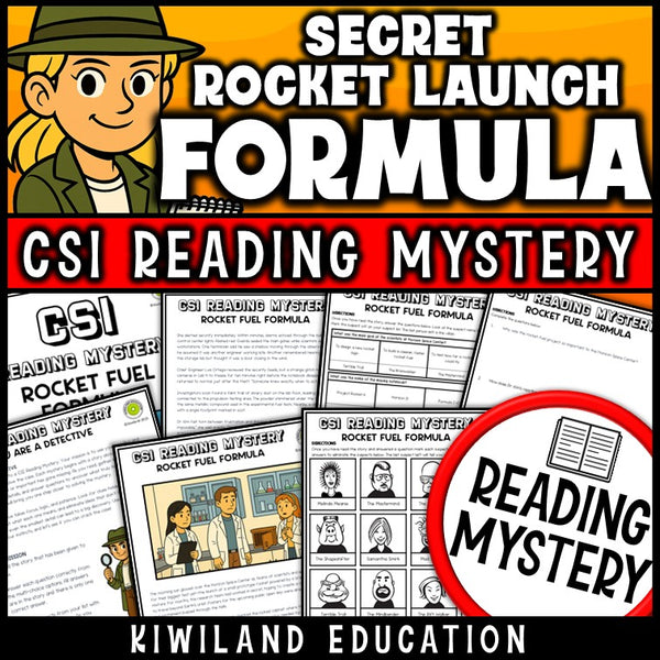 Rocket Launch Formula fiction reading mystery cover for grades 3-6