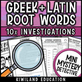 Root words printable with teacher instructions, ready for literacy centers, word study, early finishers and small group practice