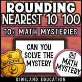 Round numbers to the nearest 10 worksheets for early finishers and morning work