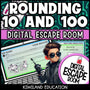 Rounding to the Nearest 10 and 100 digital escape room cover
