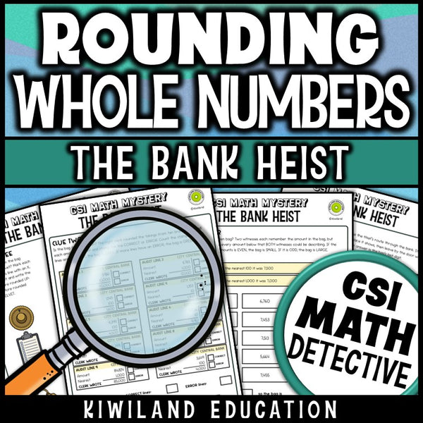 Rounding to the nearest 10, 100 and 1,000 practice worksheets that are self-checking