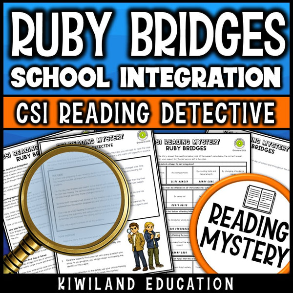 Nonfiction Ruby Bridges reading comprehension passage for grades 3-6