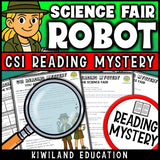 Science Fair fiction reading comprehension passage activity for grades 3-6