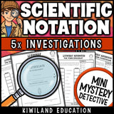 Scientific notation practice answer keys certificate self checking 8th grade math