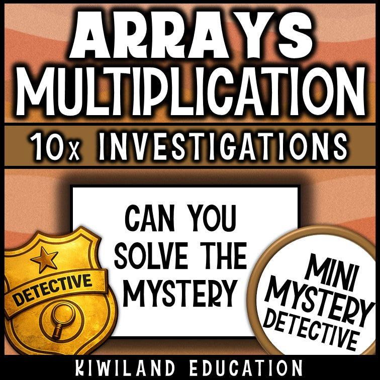 Second third grade multiplication mystery no-prep printable morning work