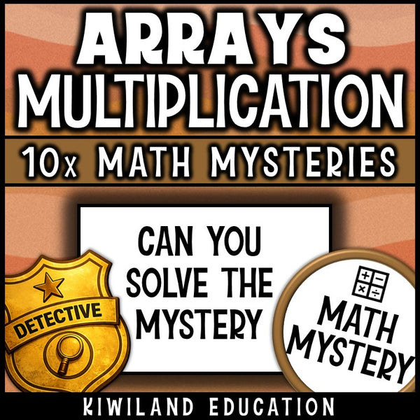 Second and third grade multiplication mystery, no prep printable for morning work