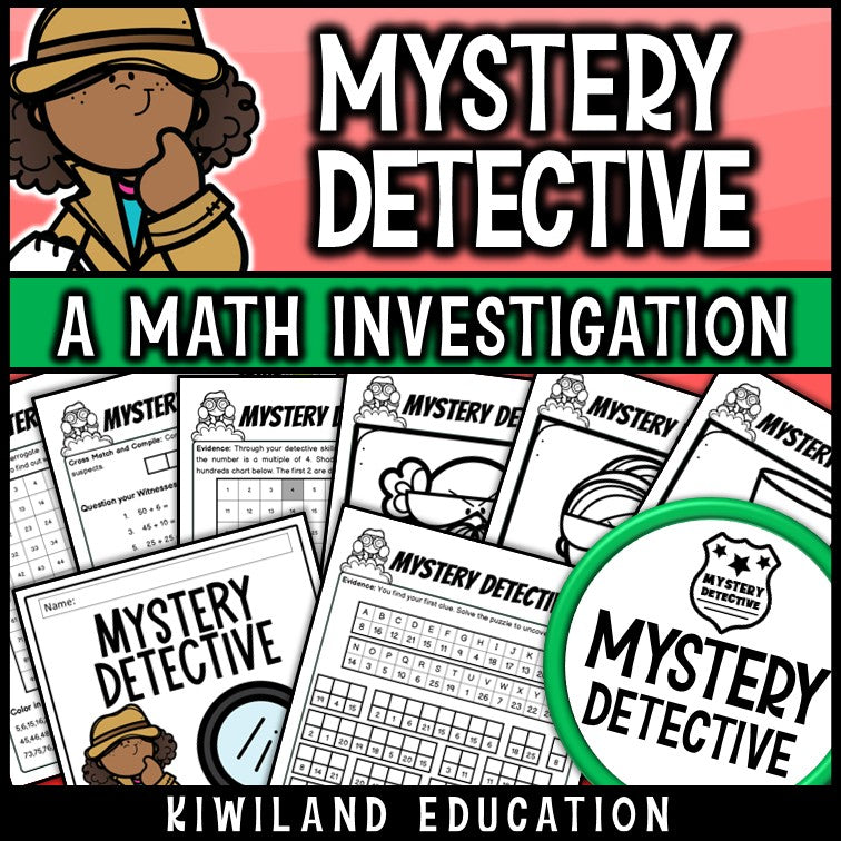 Skip counting 5s math worksheets hundreds chart detective case cover