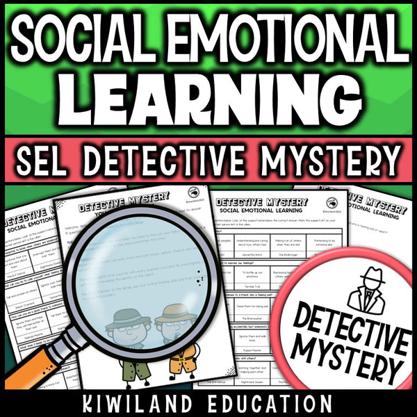 SEL reading comprehension passage activity for grades 3-6