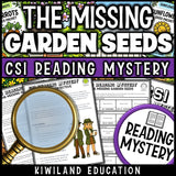 Spring reading comprehension passage activity for grades 3-6