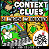 Context Clues Digital Escape Room St Patrick's Day preview 3