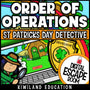 Order of Operations Digital Escape Room St Patrick's Day preview 1