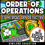 Self-checking order of operations math activity for grades 4 to 8
