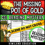 St Patrick's Day reading mystery The Missing Pot of Gold cover for grades 3-6