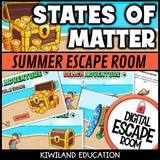 Summer science states of matter escape room preview