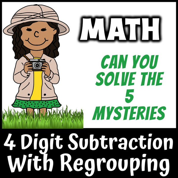 Subtraction math centers early finishers sub plans