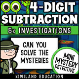Subtraction math centers sub plans fifth grade intervention