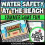 Water Safety Summer Digital Escape Room | Science Activity | Grades K–2