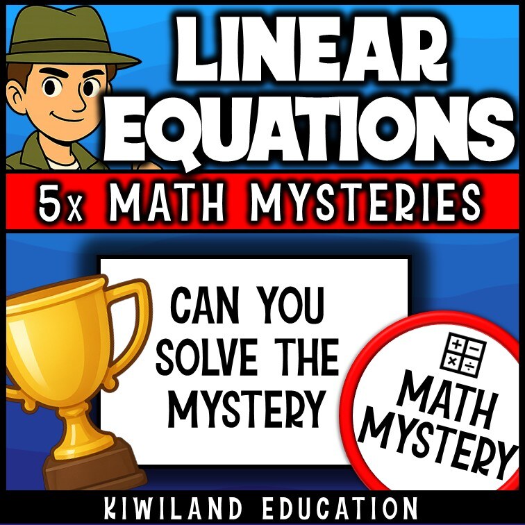 Can you solve the mystery, printable systems of linear equations algebra activity