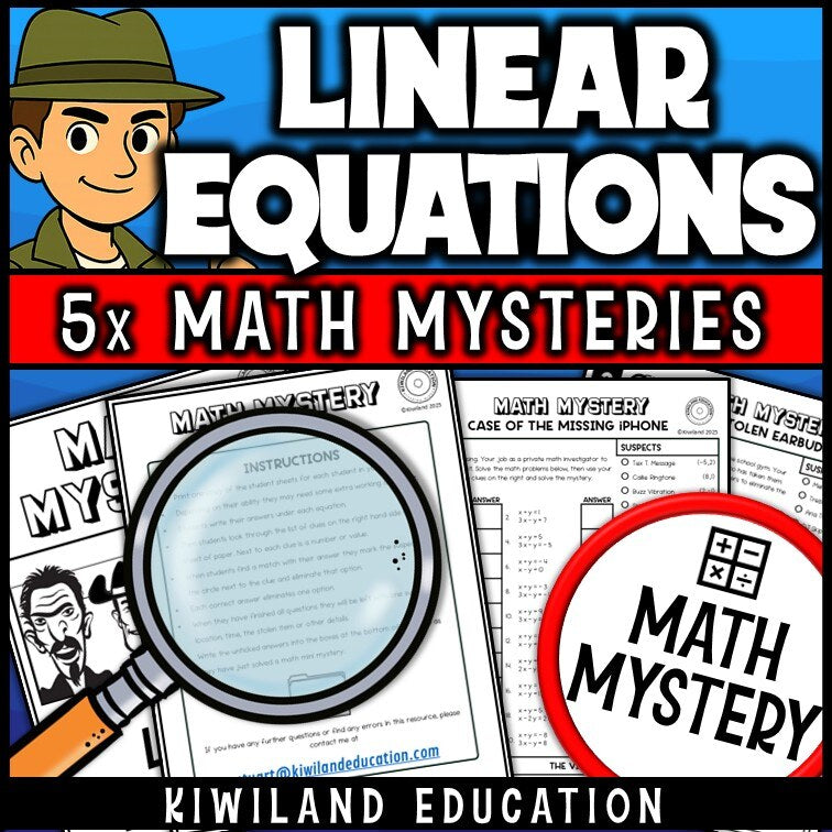 Sample systems of linear equations worksheet, the Case of the Missing iPhone