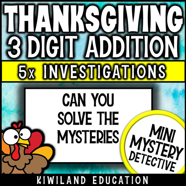 Thanksgiving math centers early finishers sub plans