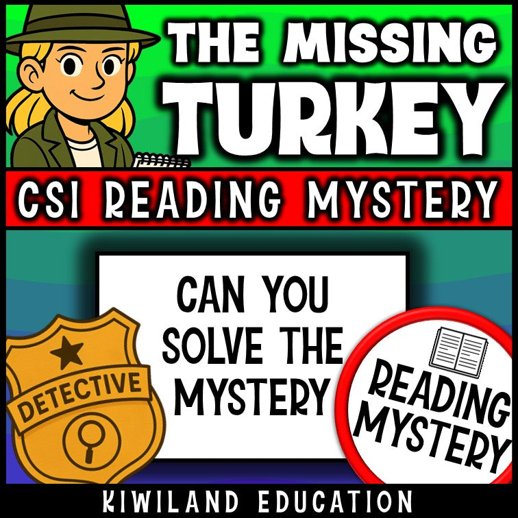No-prep Thanksgiving reading comprehension worksheet with answer key