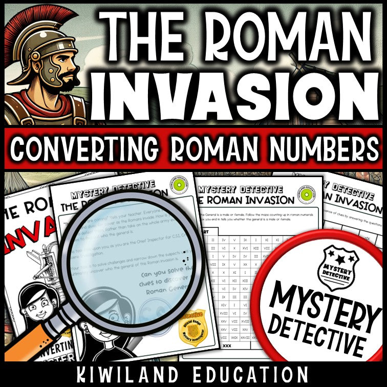 The roman invasion story page roman numbers detective case
