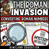 The roman invasion story page roman numbers detective case