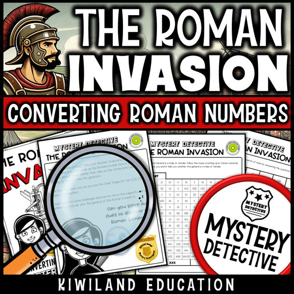 The roman invasion story page roman numbers detective case