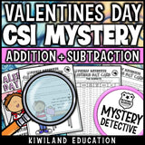 The surprise card story page valentines detective case