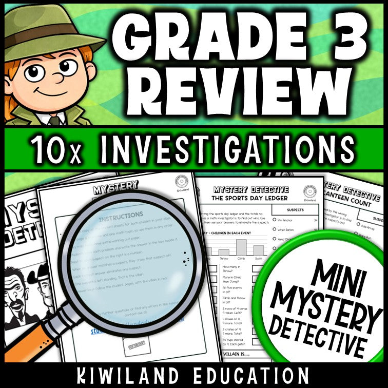 Third grade math spiral review morning work sub plans centers