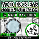 Three digit addition and subtraction story problems with regrouping printable