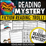 Trolls fiction reading mystery cover for grades 3-6