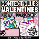 Context Clues Digital Escape Room Valentine's Day preview 2