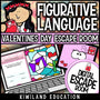 Figurative Language Digital Escape Room Valentine's Day preview 1
