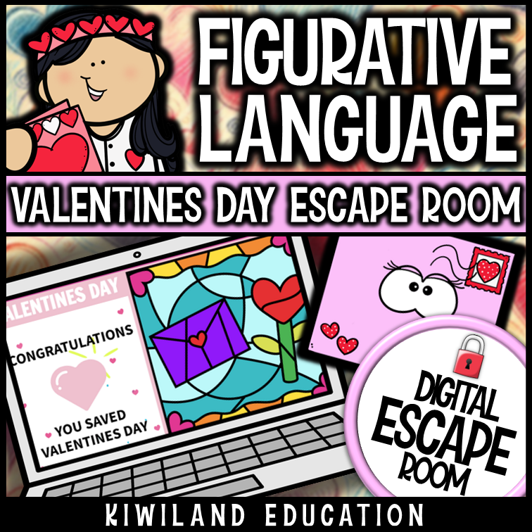 Self-checking figurative language ELA activity for grades 3 to 6