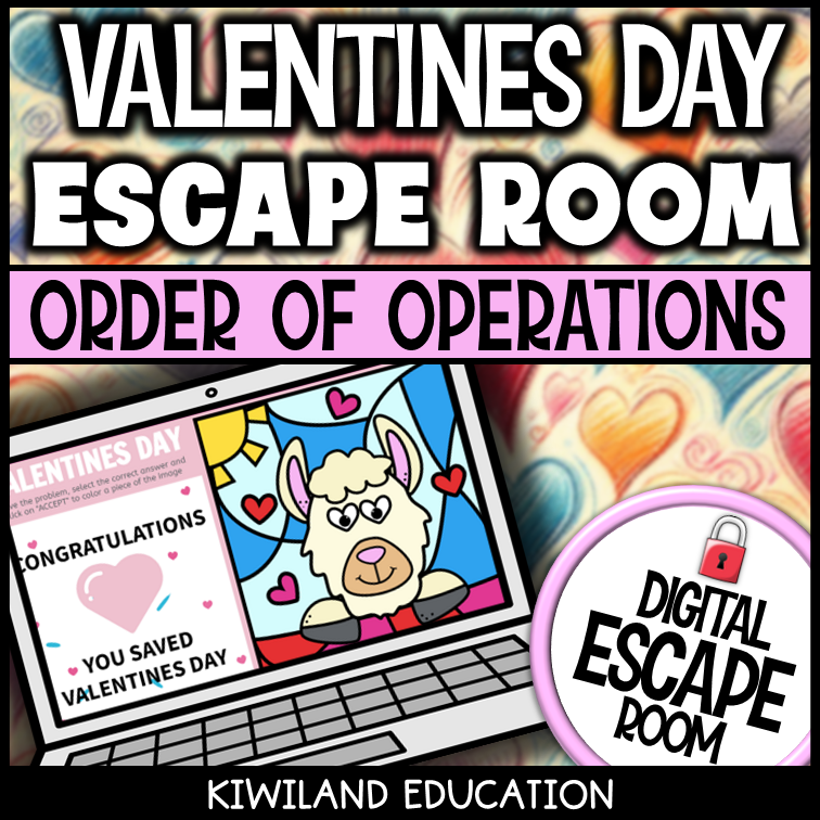 Self-checking order of operations math activity for grades 4 to 8
