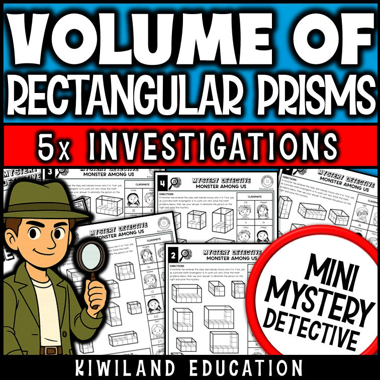 Volume of rectangular prisms worksheets grade 3-5