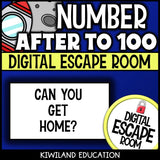 Missing numbers within 100 digital escape room – math