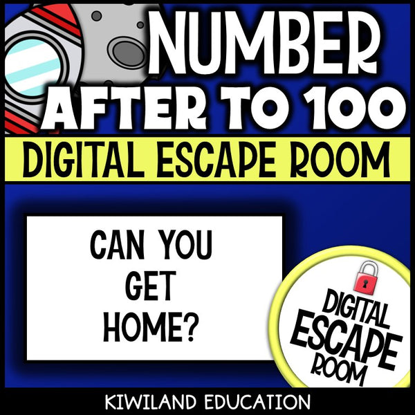 Missing numbers within 100 digital escape room – math