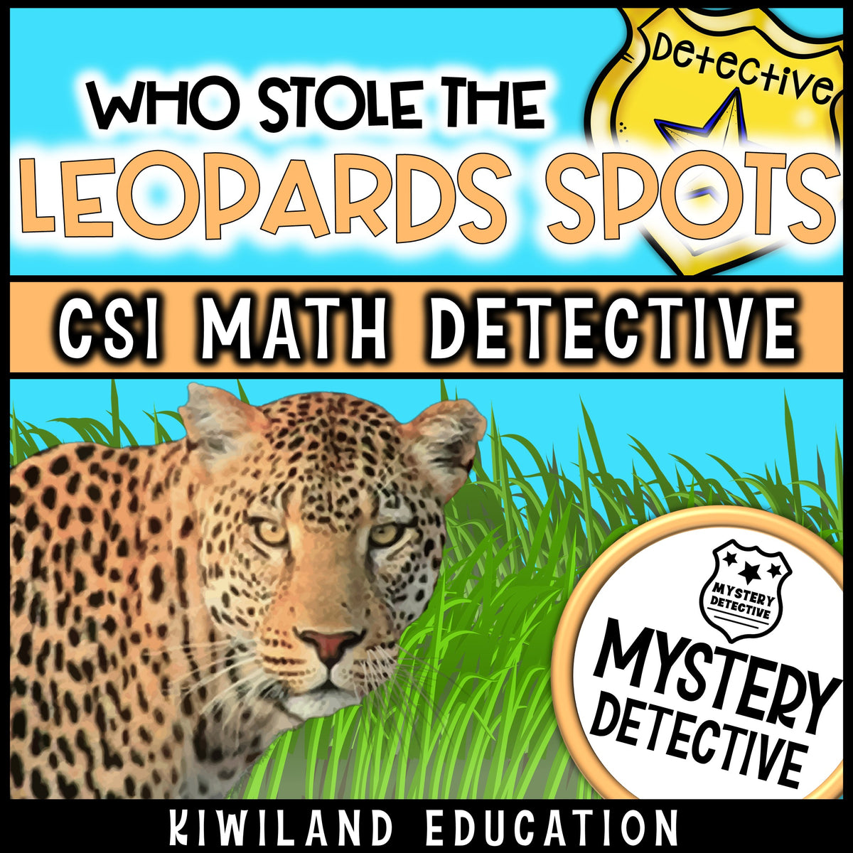 Who stole the leopards spots mystery detective grade 3 worksheets