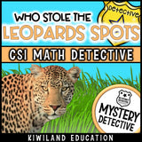 Who stole the leopards spots mystery detective grade 3 worksheets