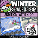 Winter addition escape room code lock