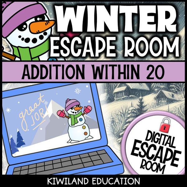 Winter addition escape room code lock