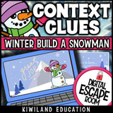 Winter reading escape room code lock