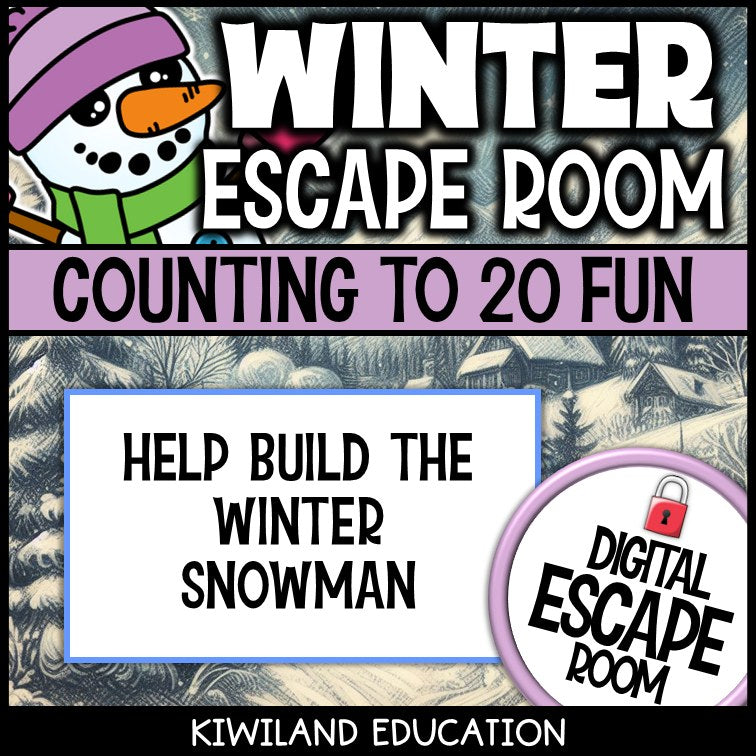 Winter counting escape room preview